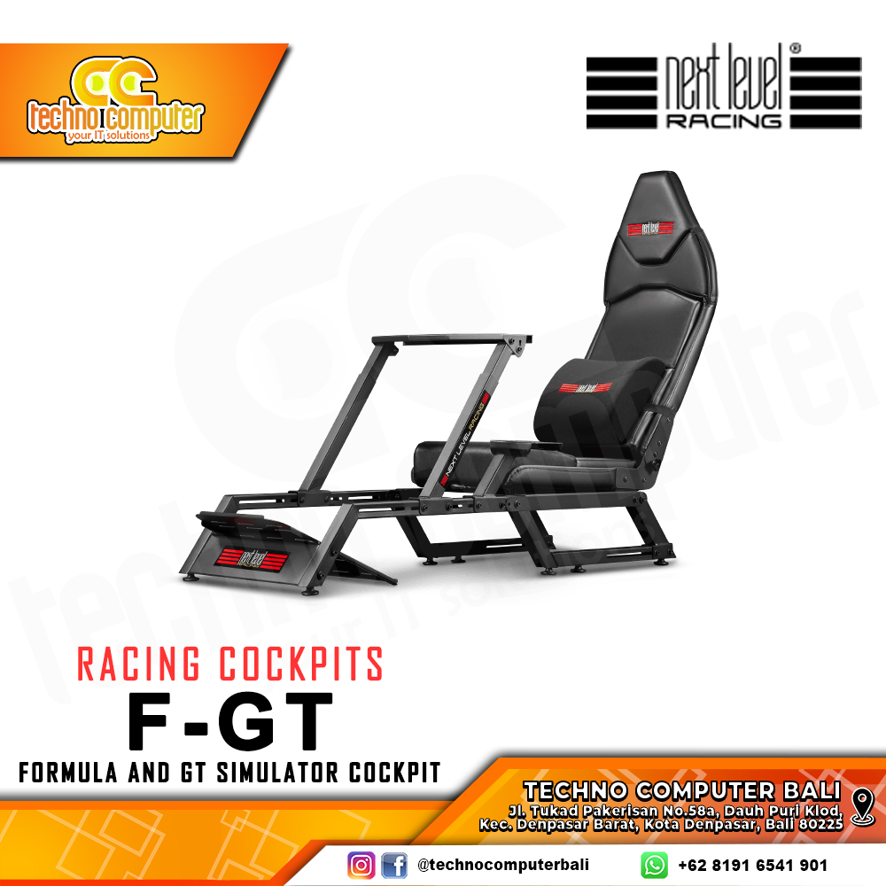 Next Level Racing F-GT Formula and GT Simulator Cockpit