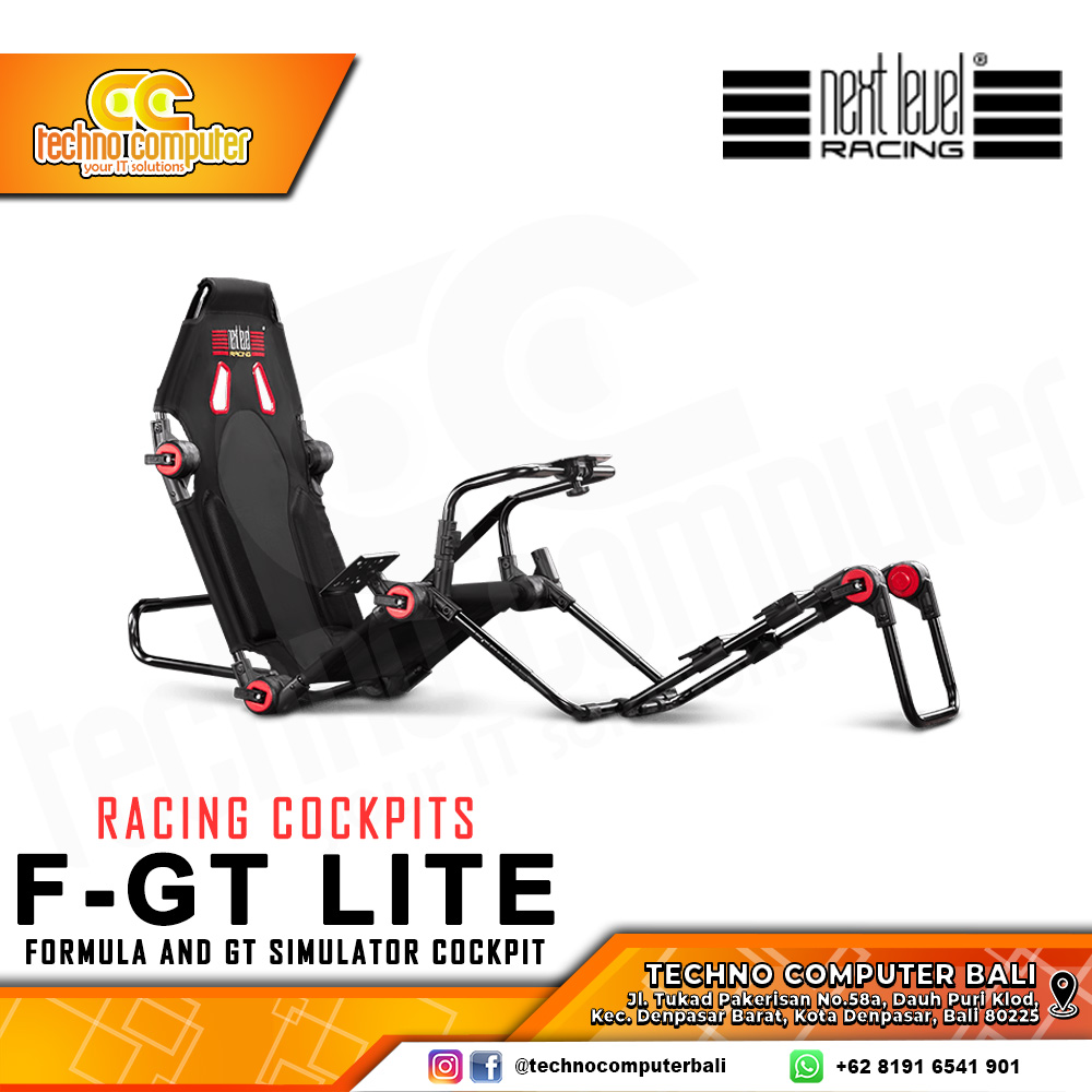 Next Level Racing F-GT Lite Formula and GT Simulator Cockpit