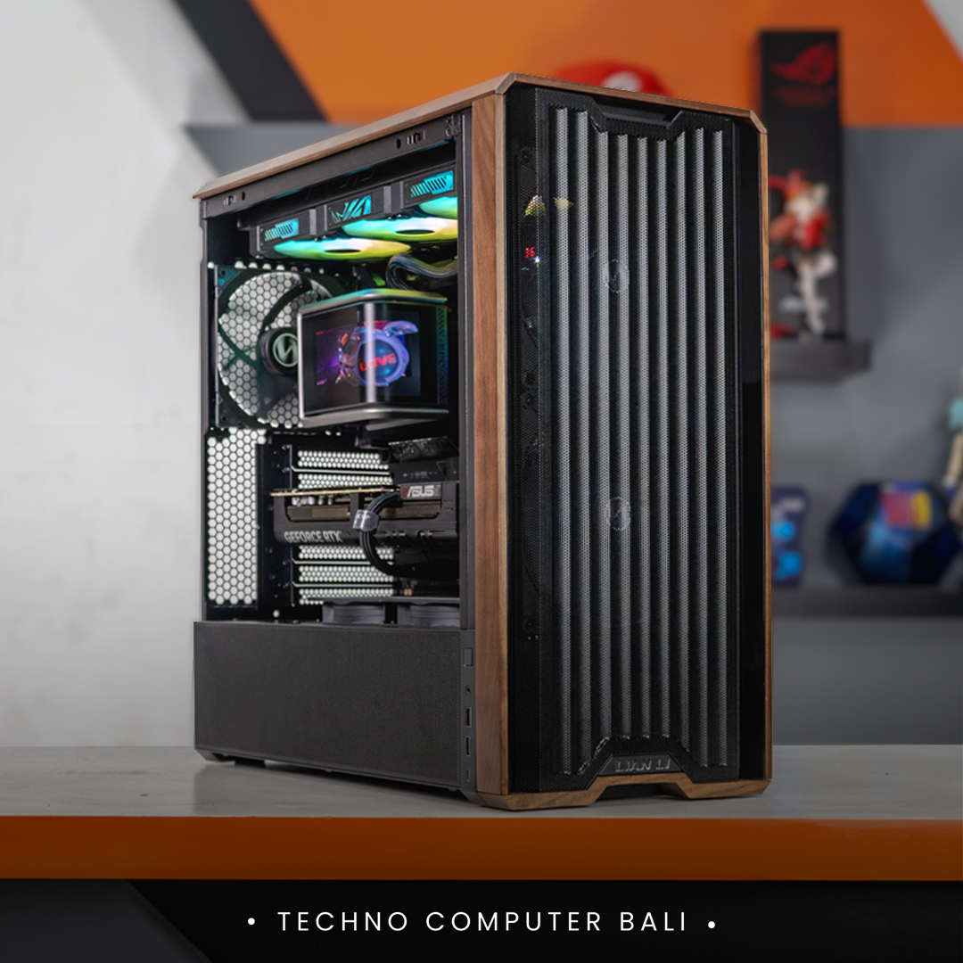 PC MULTIMEDIA & RENDERING / RYZEN 7 9800X3D / ASUS PRIME RTX 5070 TI / LIAN LI LANCO 217 Black