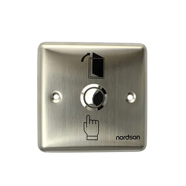 Exit Push Button Stainless steel ukuran besar Access Control + Outbow